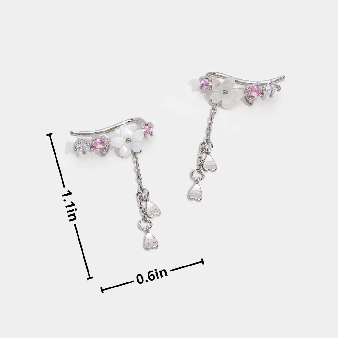 Floral Petal Earrings