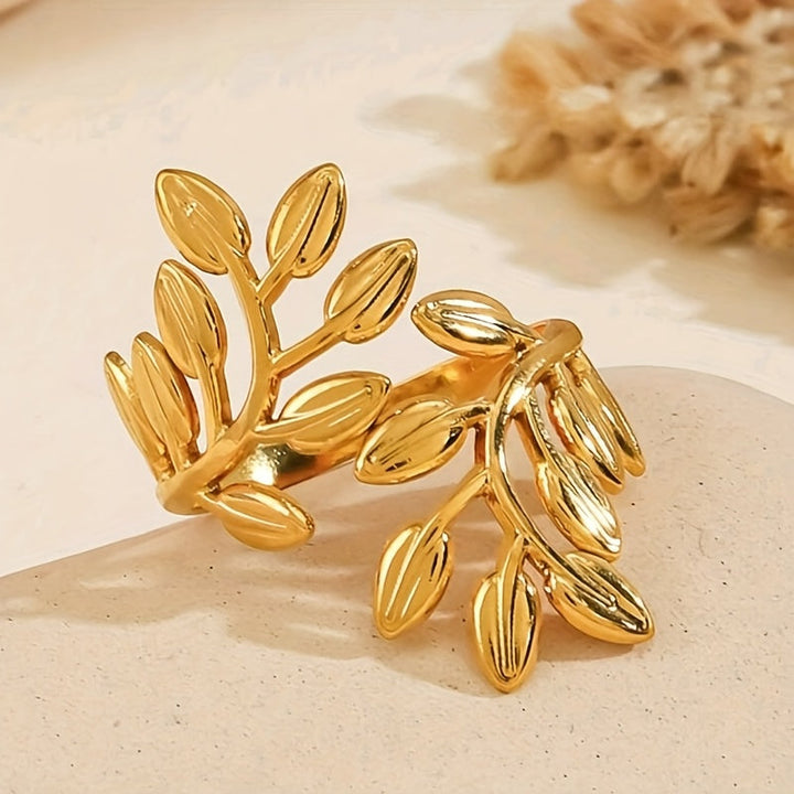 Luminous Woodland Leaf Band