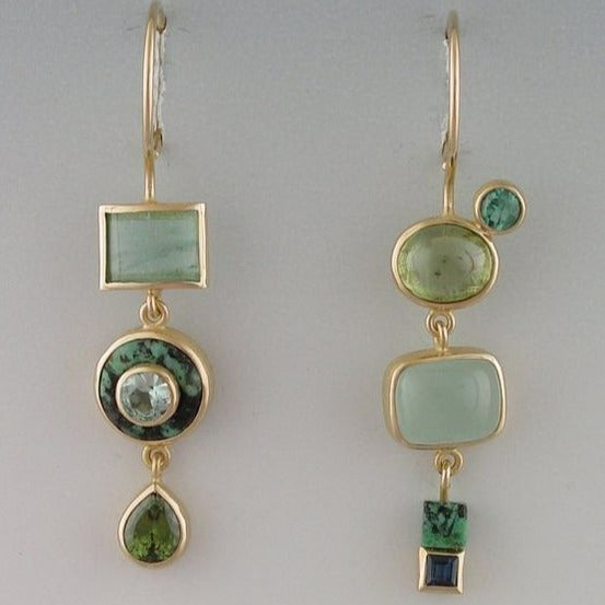 Vintage Emerald Earrings
