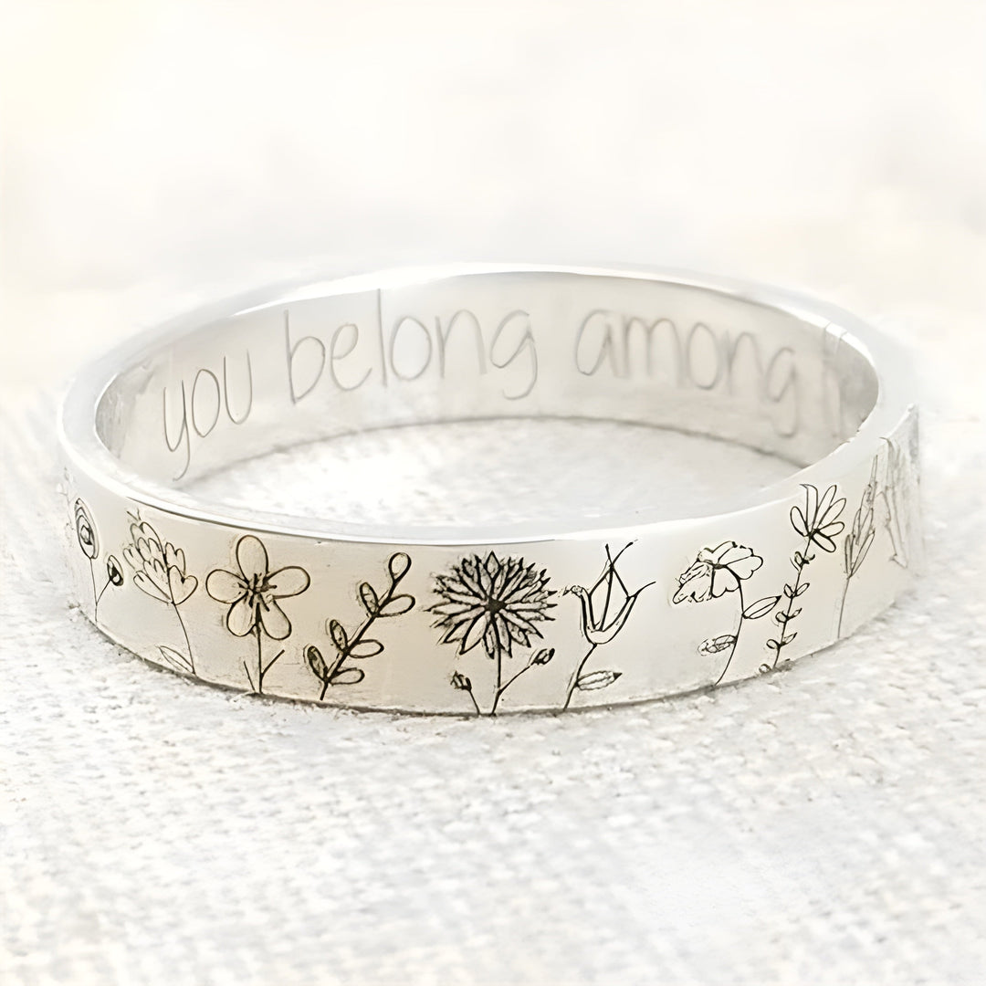 Dandelion Motif Ring