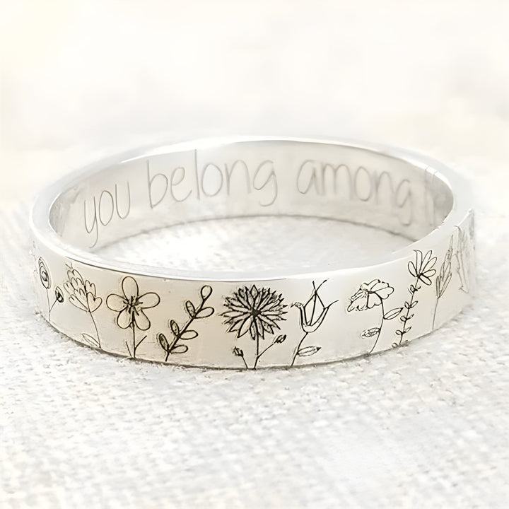 Dandelion Motif Ring