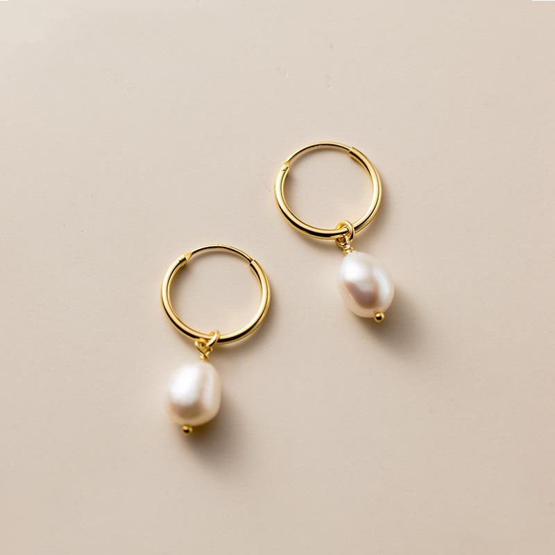 Genuine Pearl Earrings