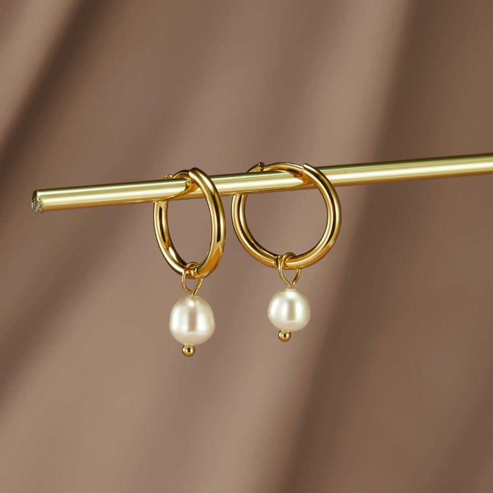 Natural Pearl Earrings