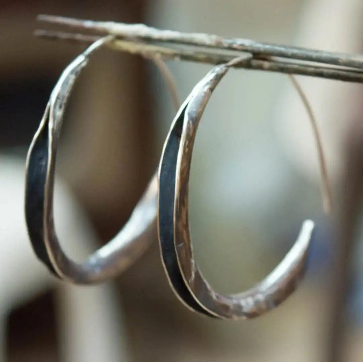 Bold Circular Hoop Earrings