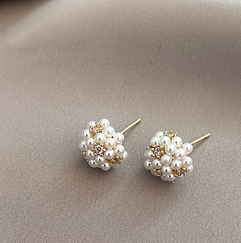 Elegant Small Pearl Earrings