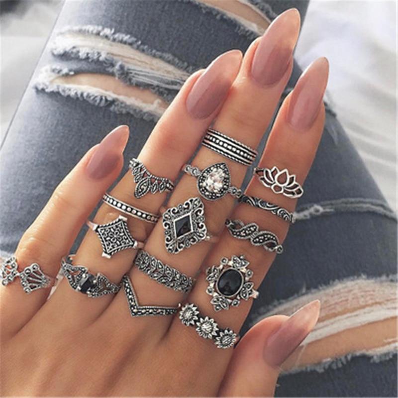 Unique Collection of 8 to 12 Rings