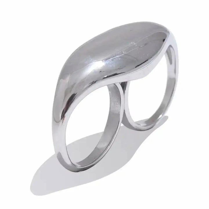 Timeless Gold Double Band Ring