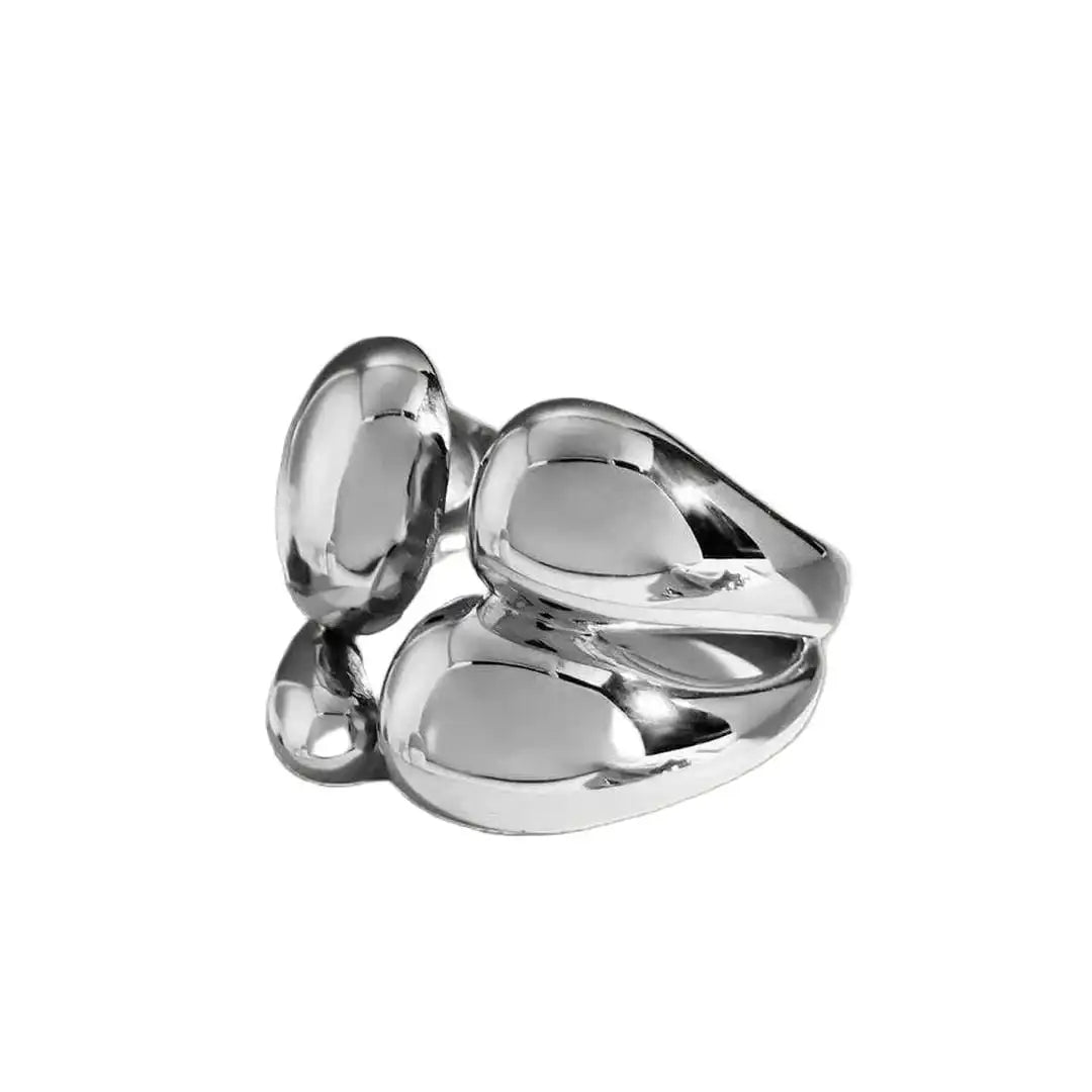 Two-Tone Gold and Silver Stackable Ring