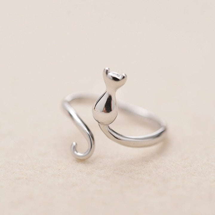 Adorable Cat Style Ring