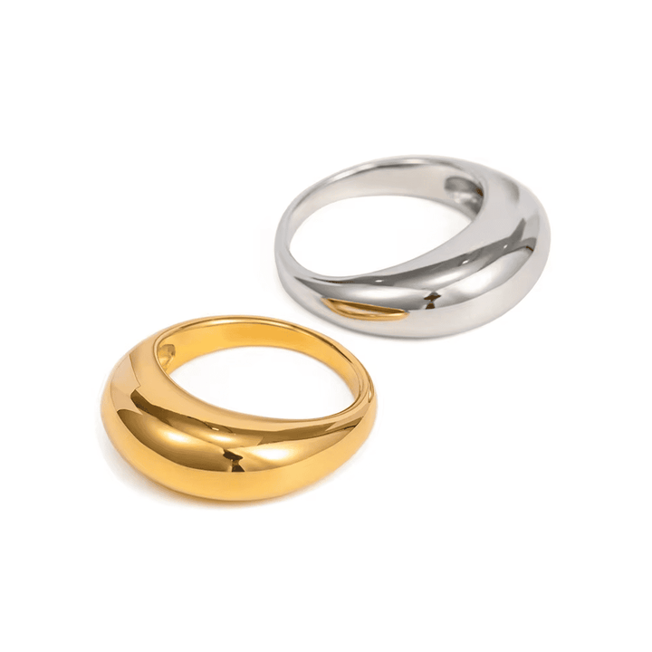 Timeless Golden Crescent Band